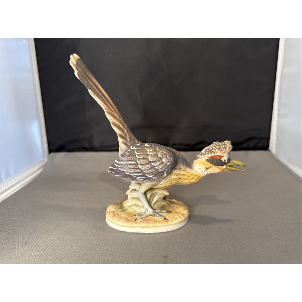 Lefton China "Road Runner" Bird Figurine KW3209 Hand Painted Japan - Picture 3 of 5
